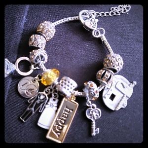 Bride to Be Vision Charm Bracelet